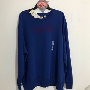 Levi’s 3XL Sweatshirt Logo New Blue Red